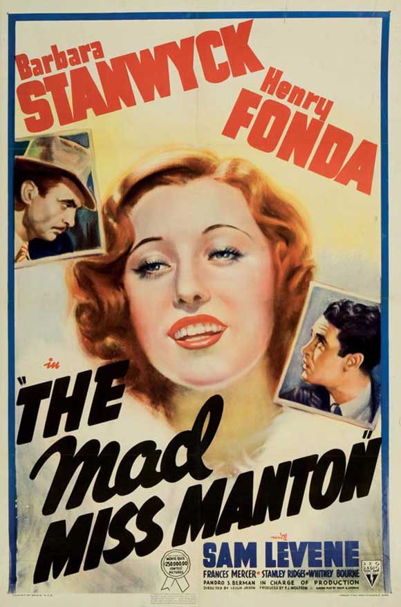 Poster for The Mad Miss Manton