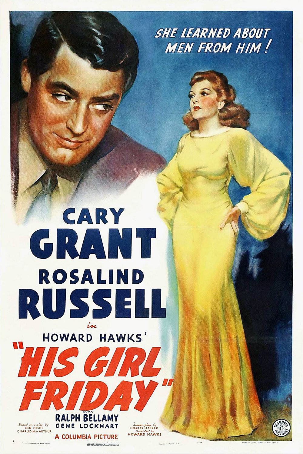 Poster for His Girl Friday
