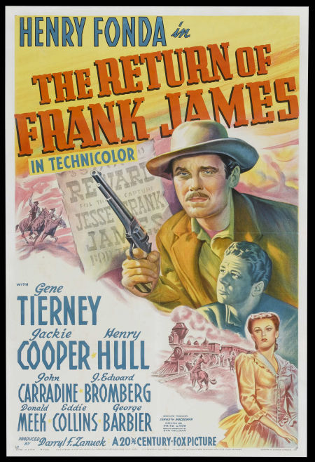Poster for The Return of Frank James