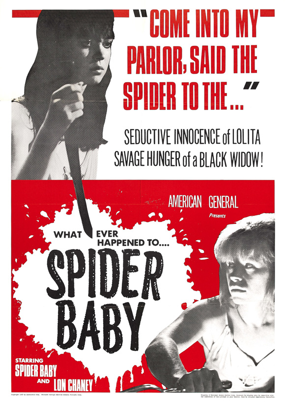 Poster for Spider Baby or, the Maddest Story Ever Told