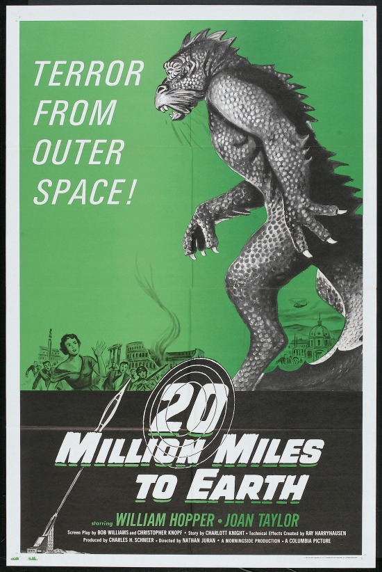 Poster for 20 Million Miles to Earth