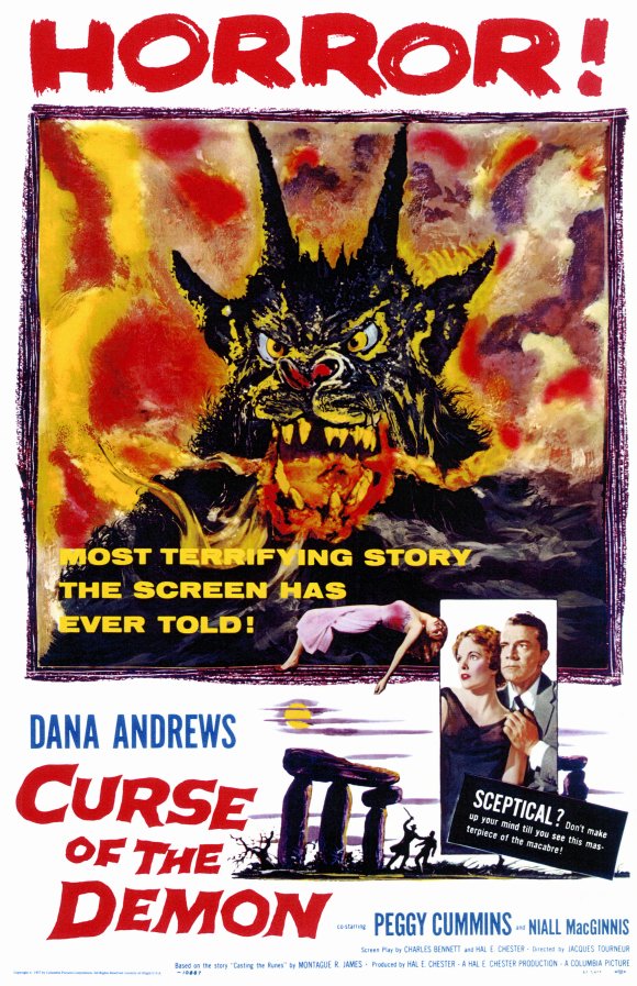 Poster for Night of the Demon