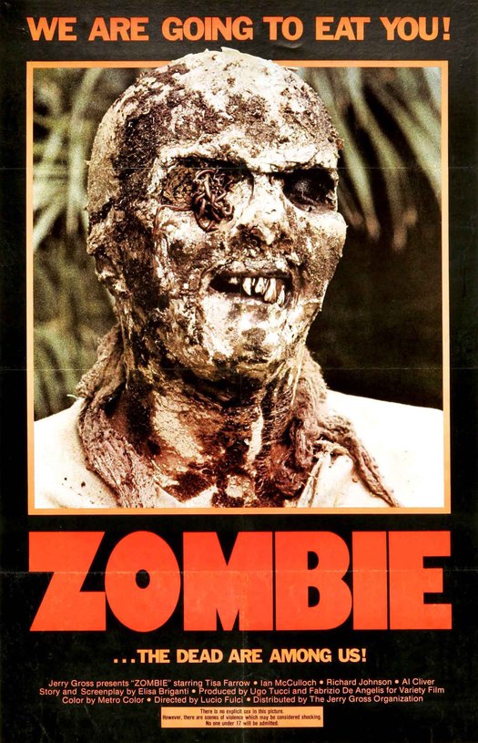 Poster for Zombie Flesh Eaters