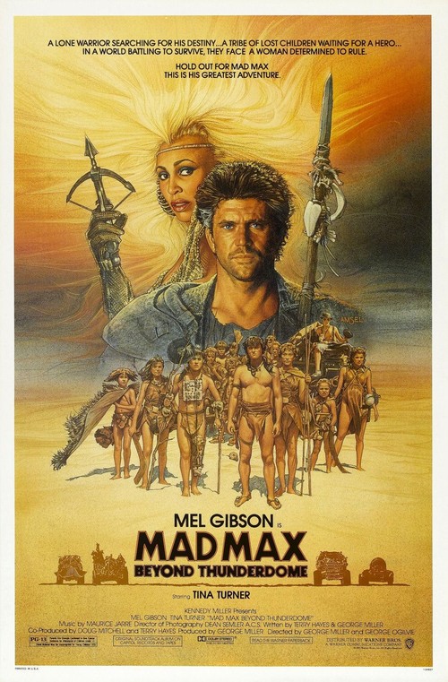 Poster for Mad Max Beyond Thunderdome