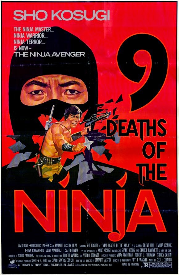 Poster for Nine Deaths of the Ninja