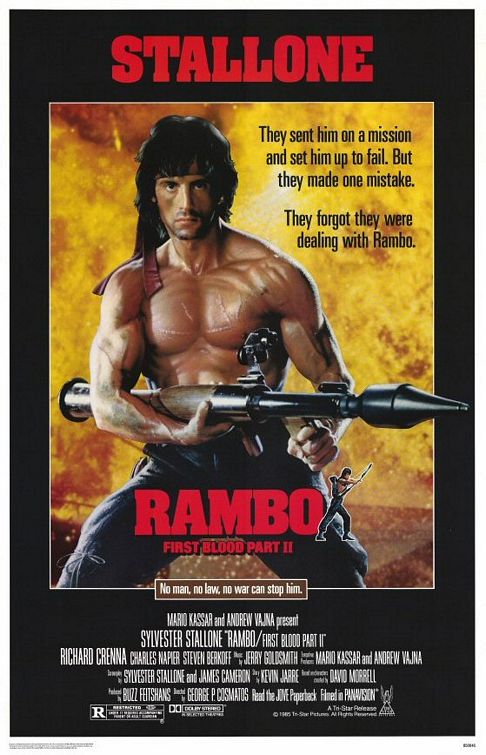 Poster for Rambo: First Blood Part II
