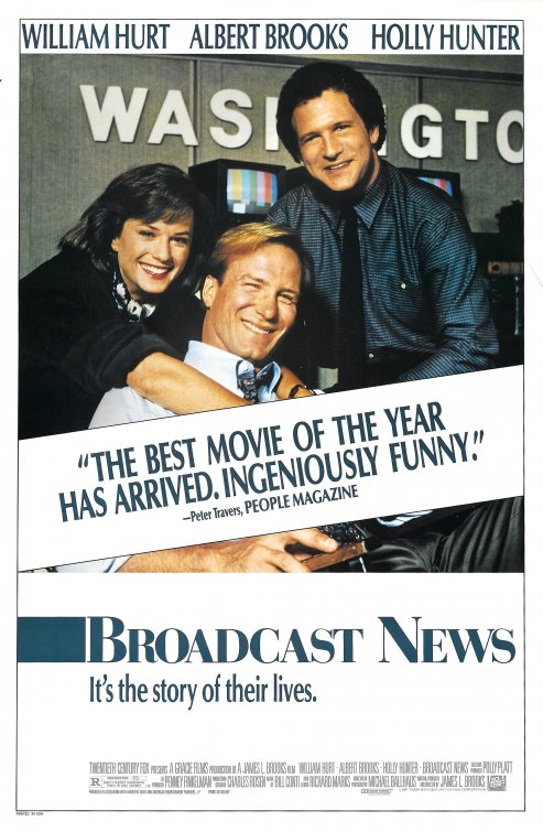 Poster for Broadcast News