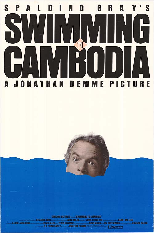 Poster for Swimming to Cambodia