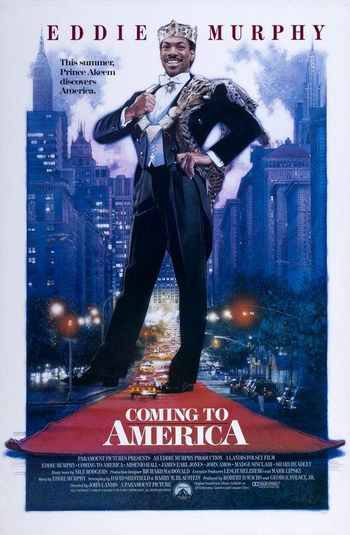 Poster for Coming to America