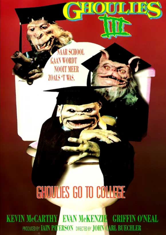 Poster for Ghoulies Go to College