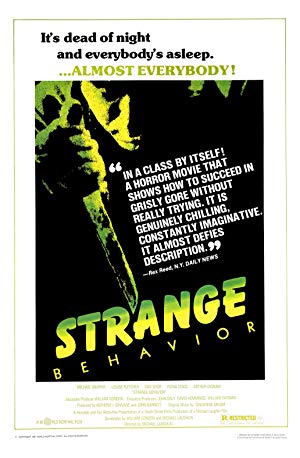 Poster for Strange Behavior