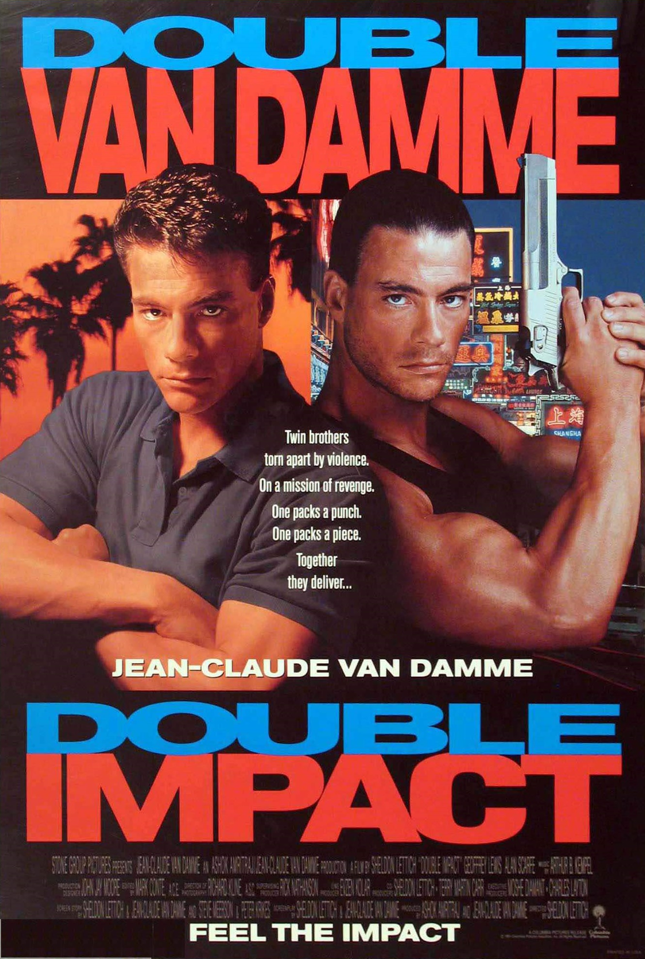Poster for Double Impact