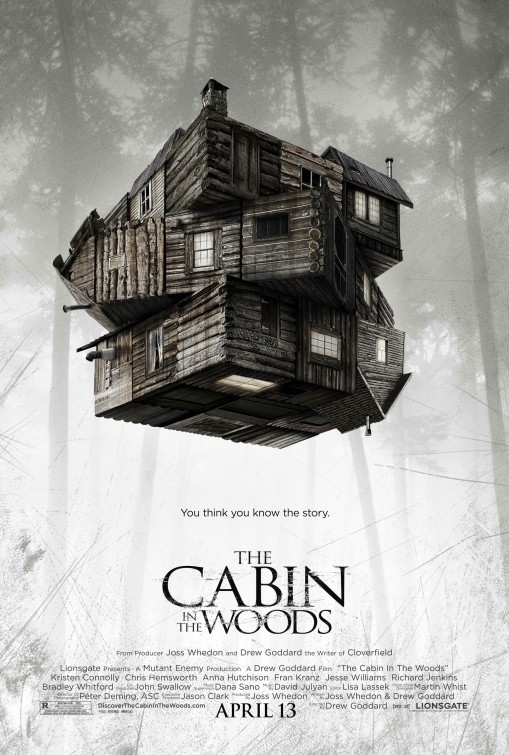 Poster for The Cabin in the Woods