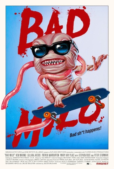 Poster for Bad Milo!