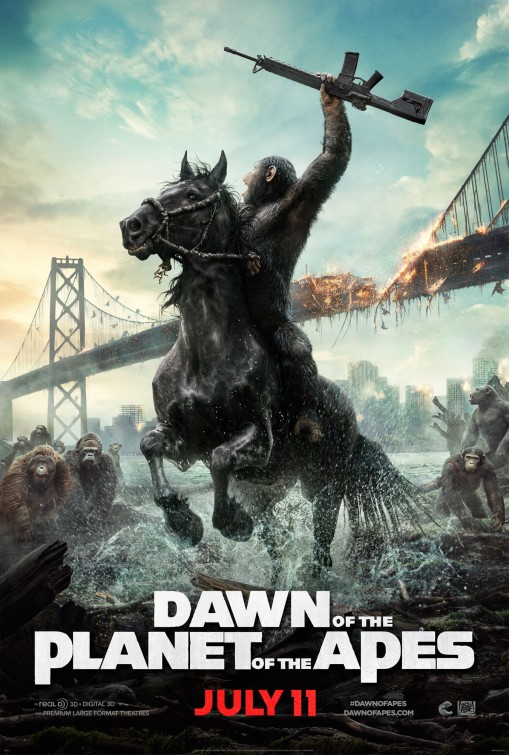 Poster for Dawn of the Planet of the Apes
