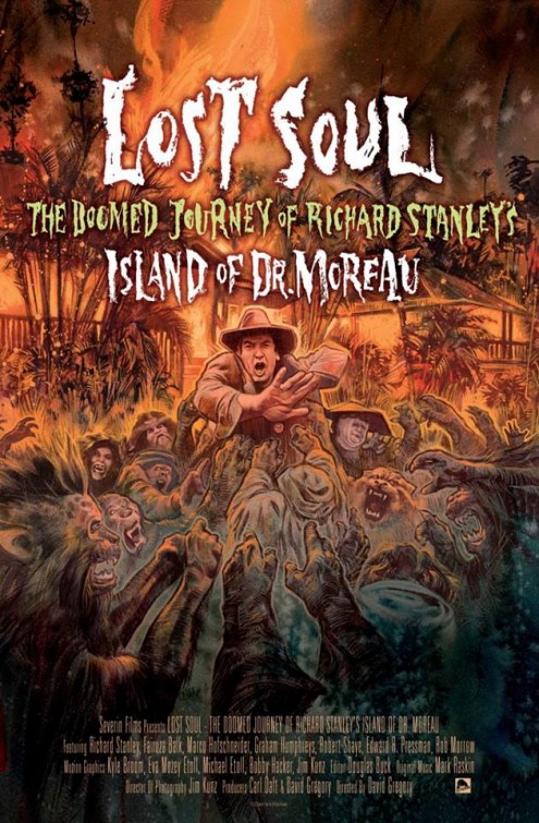 Poster for Lost Soul: The Doomed Journey of Richard Stanley's Island of Dr. Moreau