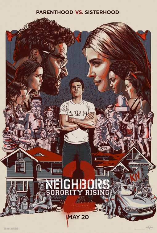 Poster for Neighbors 2: Sorority Rising