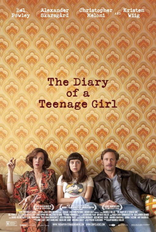 Poster for The Diary of a Teenage Girl