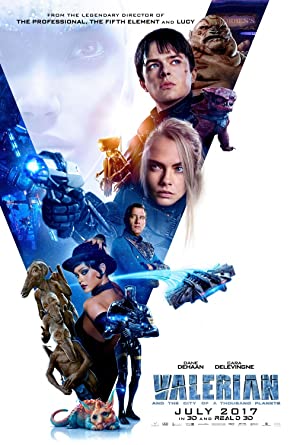 Poster for Valerian and the City of a Thousand Planets