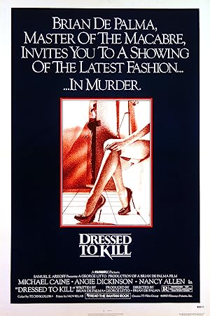 Poster for Dressed to Kill