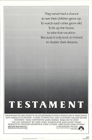Poster for Testament